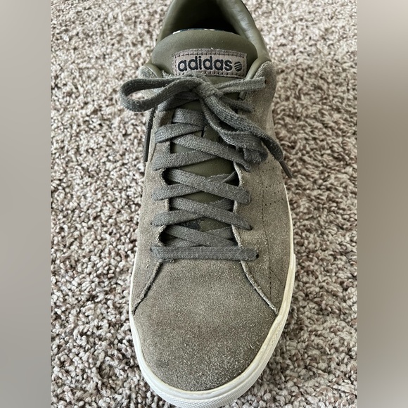 Adidas green suede sneakers, VGUC. - Picture 4 of 16